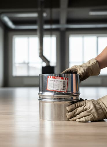 Адаптер Ferrum ПП (430/0,5 мм) диаметром 120 мм. Предназначен для