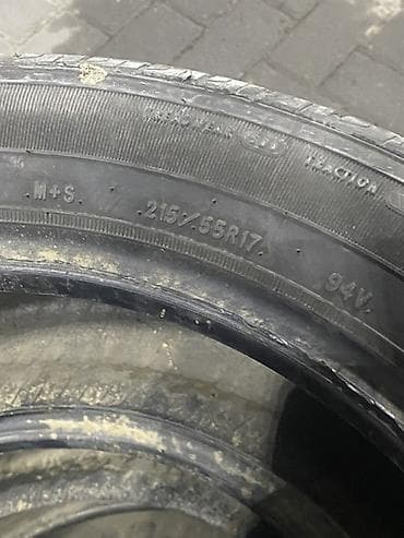 Транспорт: Шиналар 215 / 55 / R 17, All-season, Комплект, Жеңил унаалар, GoodYear — 2