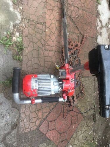 мото фреза: Электропила "Дружба" СССР. Чолпон-Ата. в рабочем состоянии — 2