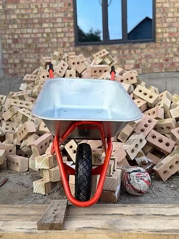 нержевайка: Садово-строительная тачка и тележка, Стальная, Одноколесная — 1