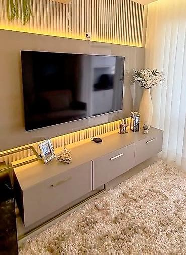 уй эмерек: Буйрутма эмеректер, Уктоочу бөлмө, Керебет, Ашкана гарнитурасы, Комод — 4