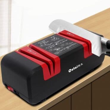 кухонный ножи: Точилка электрическая для ножей и ножниц OutaiПрофессиональная точилка — 4