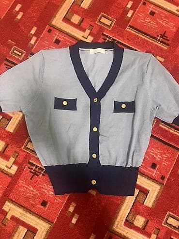 женские тройка: Комплект, Трикотаж, Высокая талия — 6