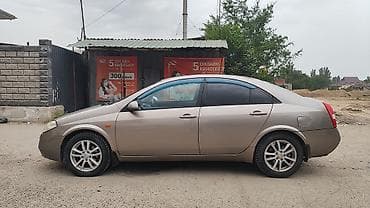 70 сом: Nissan Primera: 2006 г., 1.6 л, Кол менен иштөөчү, Бензин, Седан — 7