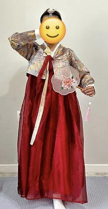 Традиционный женский ханбок (корейский национальный костюм) Цена