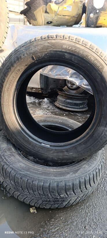 запчасти на ниву бишкек: Шины 195 / 65 / R 15, Всесезонная, Б/у, Пара, Легковые, Германия — 1