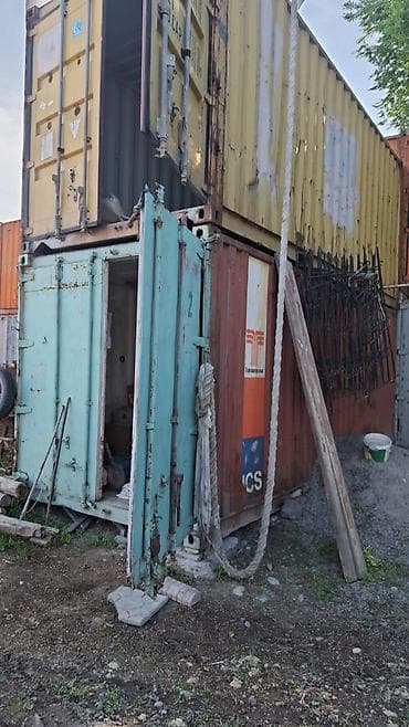 ПРОДАЮ КОНТЕЙНЕРА СРОЧНО!!!!!
В НАЛИЧИИ 20 тонн 1200$ и 40 тонн 2000$