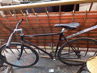 single speed: Городской велосипед, Рама L (172 - 185 см), Б/у — 3