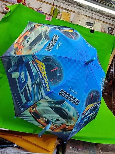 Детская одежда и обувь: Зонт полуавтоматический для детей в ассортименте☔ Комплектация — 3