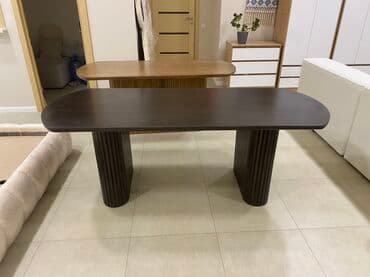 Кухонный стол, Овальная, Нераскладной at lalafo.kg Кухонный стол, Овальная, Нераскладной