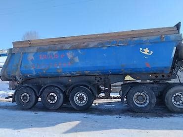 belarus mtz 82 2: Прицеп, Schmitz Cargobull, Самосвал, Б/у — 2