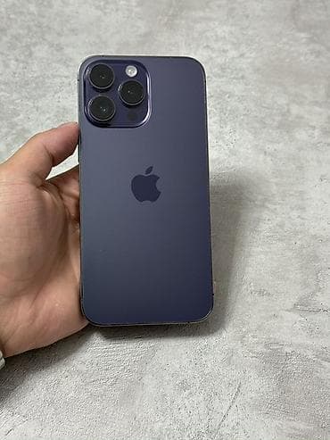 IPhone 14 Pro Max, Б/у, 256 ГБ, Deep Purple, 98 %