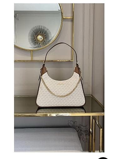 Классическая сумка, Michael Kors, Материал: Комбинированный материал, Застежка на молнии, Женские