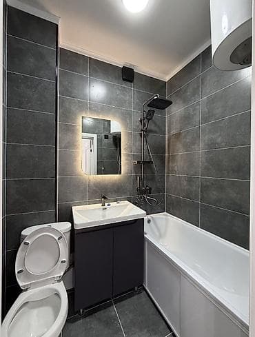 Недвижимость: 2 комнаты, 47 м², Бишкек Парк ТРЦ Индивидуалка, 4 этаж, Евроремонт — 9
