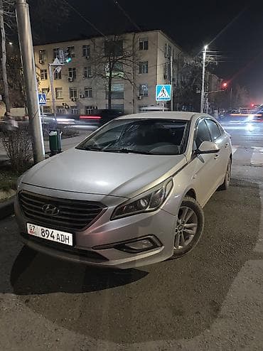 elantra 2017: Hyundai Sonata: 2016 г., 2 л, Типтроник, Газ, Седан — 1