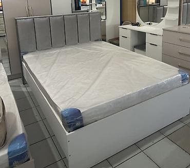 Эки кишилик керебет, Жаңы, Жумшак башы менен, узуну - 200 см