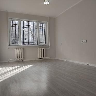 2 бөлмө, 43 м², 104-серия, 1 кабат, Евроремонт