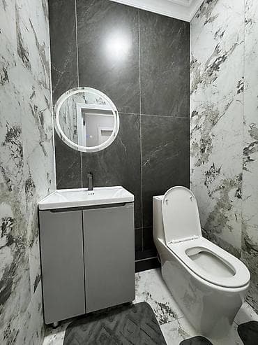 royal construction: 2 комнаты, 62 м², Элитка, 6 этаж, Дизайнерский ремонт — 9