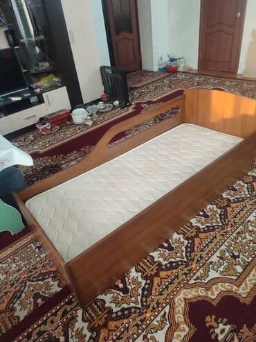 купить манеж детский бу: Односпальная кровать, Б/у, С матрасом, длина - 2 см — 2