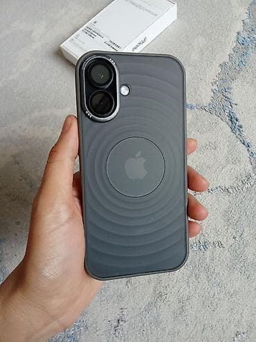 IPhone 16, Б/у, Черный, 92 %