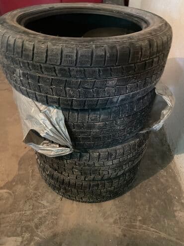 купить шины в бишкеке бу: Шины 80 / R 17, Зима, Б/у, Комплект, Легковые, Dunlop — 1