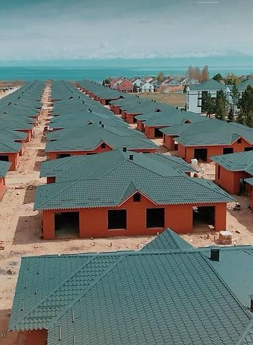 катедж: Коттеджный комплекс у воды — одноэтажные кирпичные дома с террасами - — 1