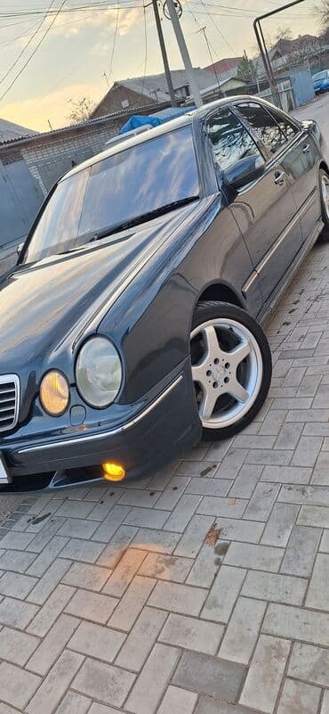 авто с последующим выкупом без первоначального взноса: Mercedes-Benz E-Class: 2001 г., 4.3 л, Автомат, Бензиновая, Седан — 1