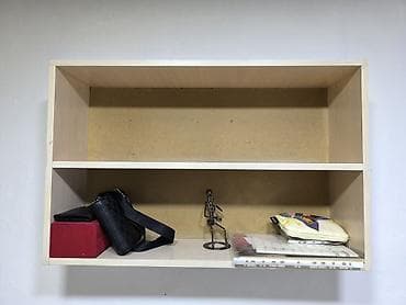 угловой кухонный: Кухонный шкаф, Б/у, Навесной, Без мойки, ЛДСП — 1