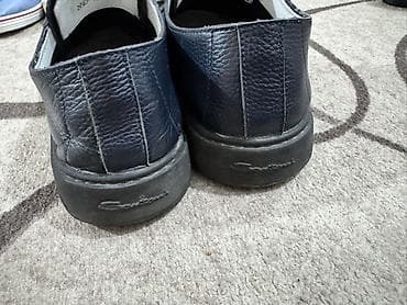 итальянская обувь бишкек: Мужские кеды Santoni - Модель: низкие кеды на шнуровке - Материал — 3