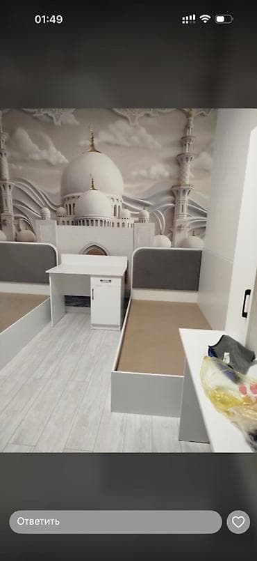 Мебель: Детская гарнитура, Для мальчика, цвет - Белый — 1