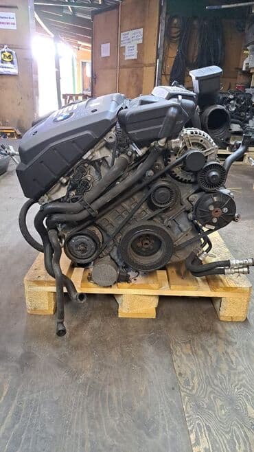 n52: Бензиновый мотор BMW 2010 г., 3 л, Б/у, Оригинал, Германия — 2