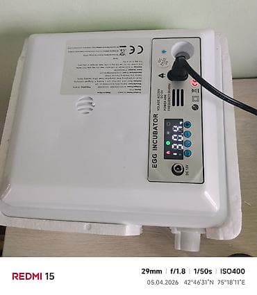 Өндүрүш үчүн жабдуулар: Инкубатор для яиц с автоматикой - Модель: Egg Incubator (панель — 3