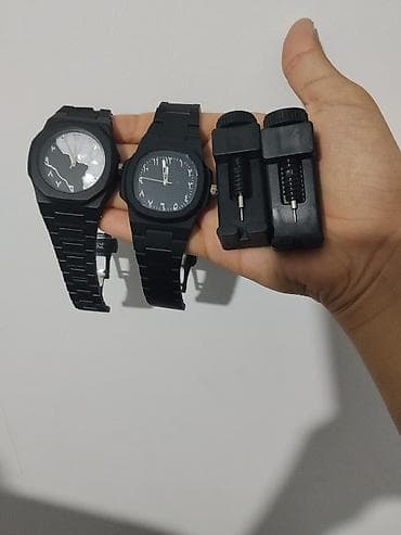samsung 65: Набор из двух наручных часов с арабскими цифрами + инструменты для — 1