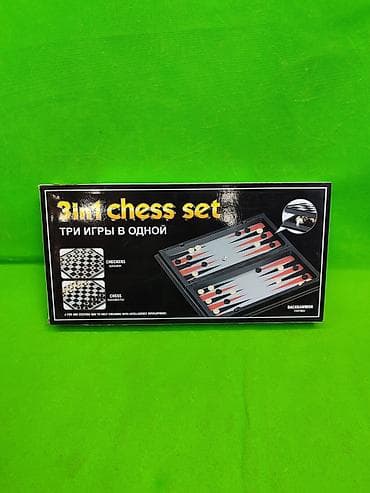 куплю шахмат: Шахматы нарды шашки игра настольная 3 в 1♟️ Комплектация товара: 16 — 8