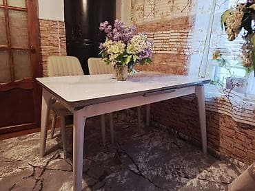 мебель стол трансформер: Стол трансформер Для кухни, Раскладной стол, цвет - Белый — 4