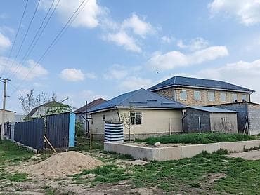 дом проект: Одноэтажный жилой дом с верандой и участком. - Планировка: компактный — 4