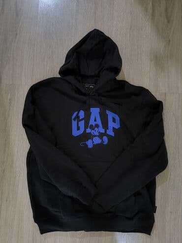 Мужская толстовка, XL, Gap, Новый, цвет - Черный, Самовывоз