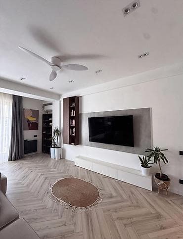 этажный дом: 3 комнаты, 90 м², Асанбай мкр Элитка, 7 этаж, Дизайнерский ремонт — 3