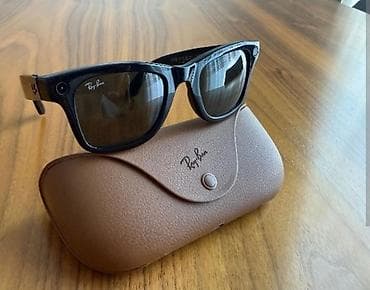 Очки Ray-Ban Gen 1 с поляризацией и фирменным футляром - Классическая at lalafo.kg Очки Ray-Ban Gen 1 с поляризацией и фирменным футляром - Классическая