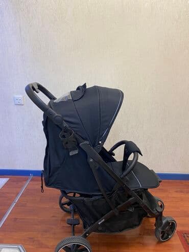 коляска viki vigorkids: Коляска, цвет - Черный, Б/у — 4