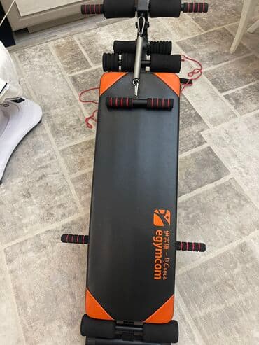 купить эллиптический тренажер бу: Скамья для пресса почти новый не пользовались 
В отличном состоянии — 3