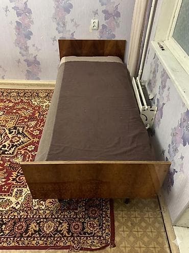bunk bed: Односпальная кровать, Б/у, С матрасом, длина - 190 см — 3