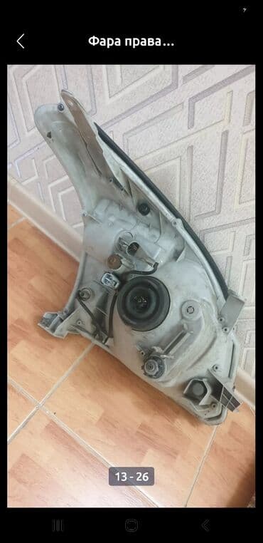 цены на продукты в бишкеке: Комплект передних фар Toyota 2005 г., Б/у, Оригинал, Япония — 7