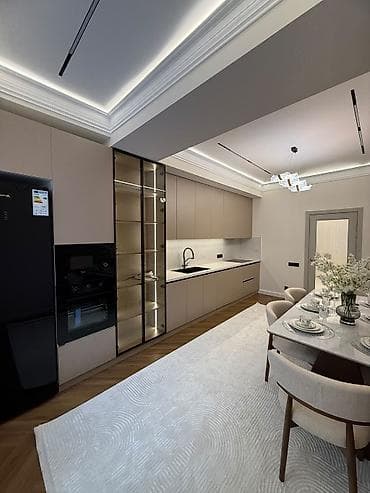 8: 2 комнаты, 77 м², Асанбай мкр Элитка, 8 этаж, Свежий ремонт — 10