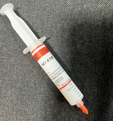 Термопаста HY-410 белая 30г для материнской платы компьютера at lalafo.kg Термопаста HY-410 белая 30г для материнской платы компьютера