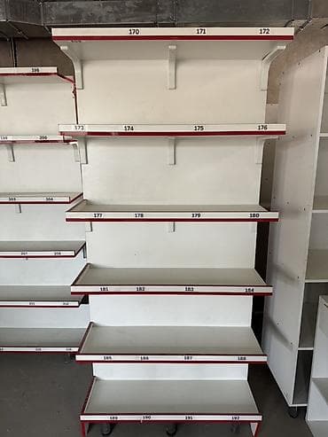 полки напольные: Торговое оборудование для магазина - Стеллажи островные и пристенные — 1