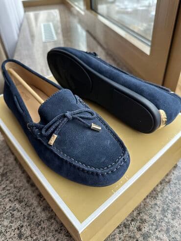 Мокасины и лоферы: Лоферы, 41, Michael Kors, Новый, цвет - Синий, Самовывоз — 6