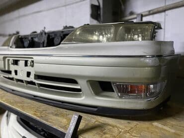 совместимые расходные материалы япония abs пластик: Бампер Передний Toyota, Б/у, Оригинал — 1