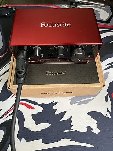Другая аудиотехника: Продам Focusrite Scarlett Solo 3rd Gen. Покупал недавно, продаю в — 3