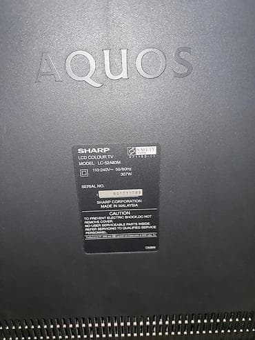 Телевизоры: Телевизор Sharp AQUOS LC-52A83M, 52" Основные характеристики: - — 3
